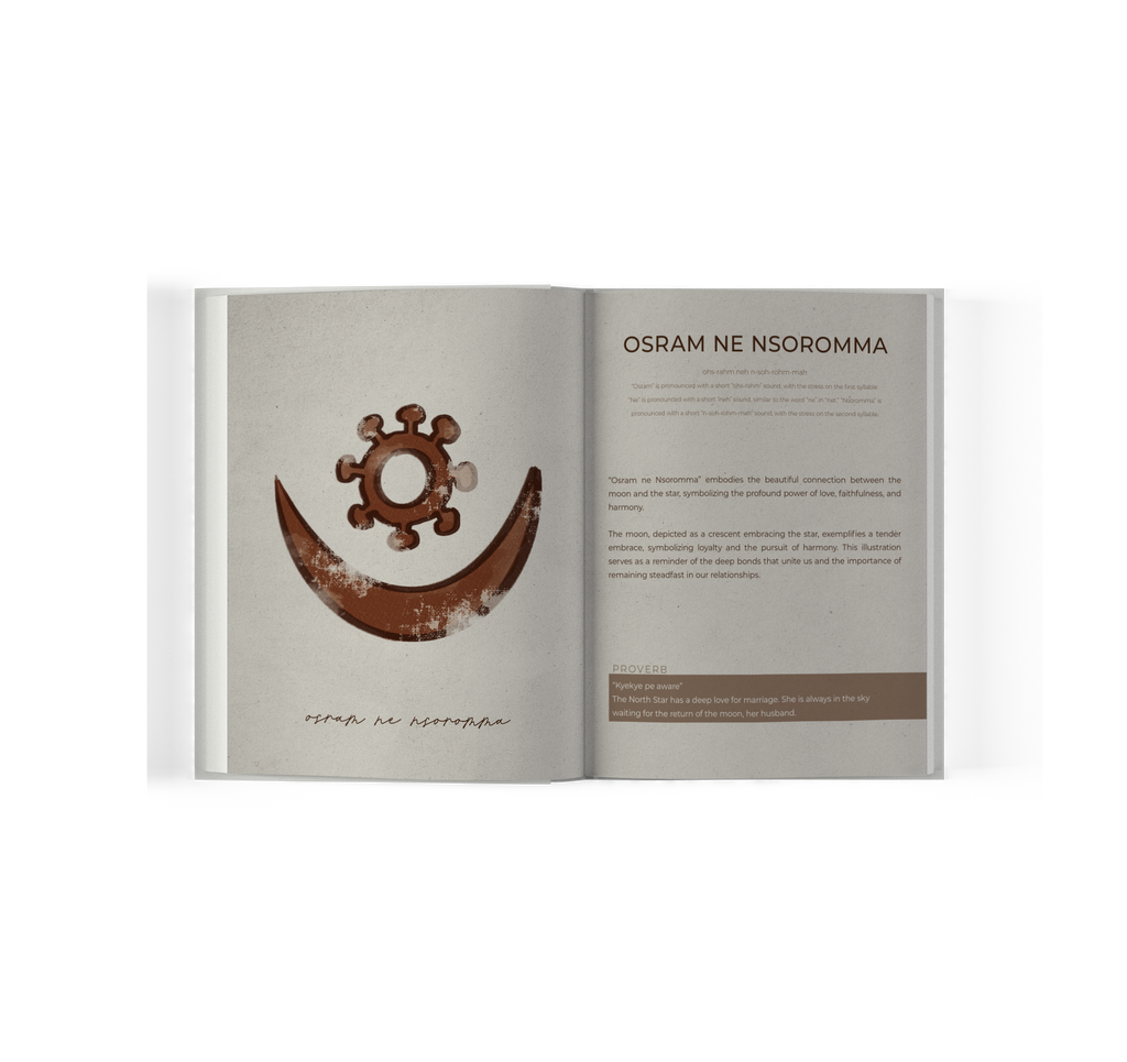 Pages of Adinkra Symbols Volume 1, showcasing intricate Adinkra symbols, ideal for collectors and enthusiasts of African culture and art.