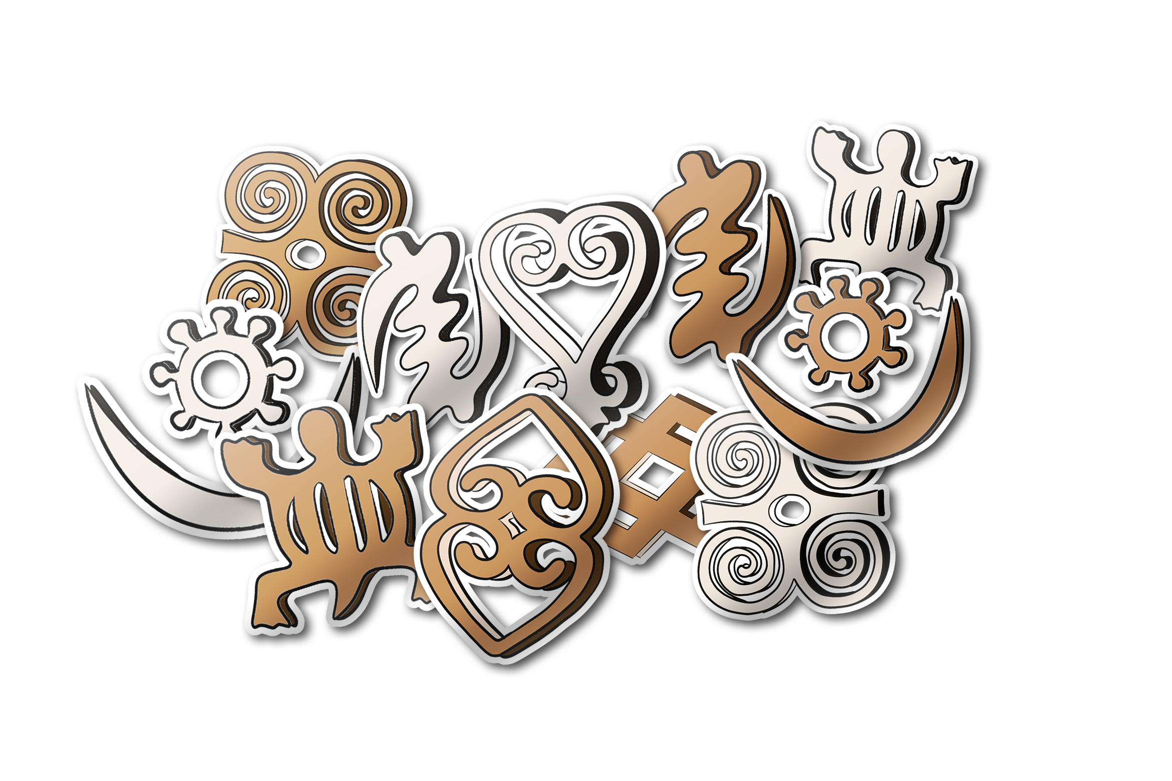 Adinkra Sticker Pack