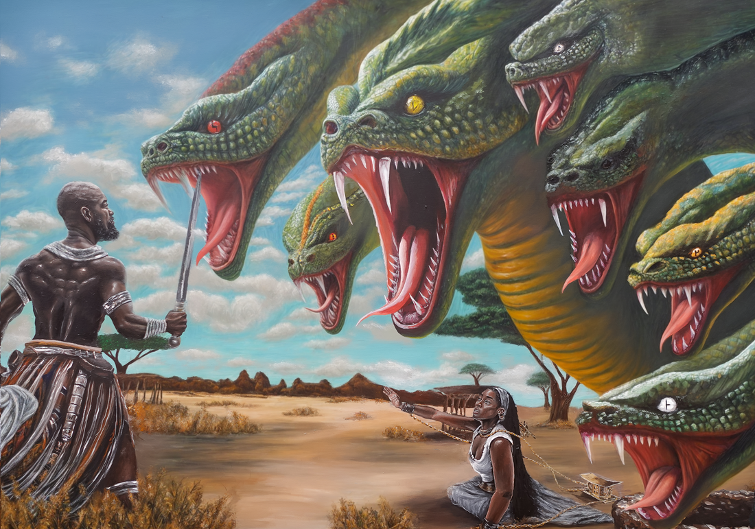 The Legend of Wagadou, Maadi and Siya | Exhibition Print