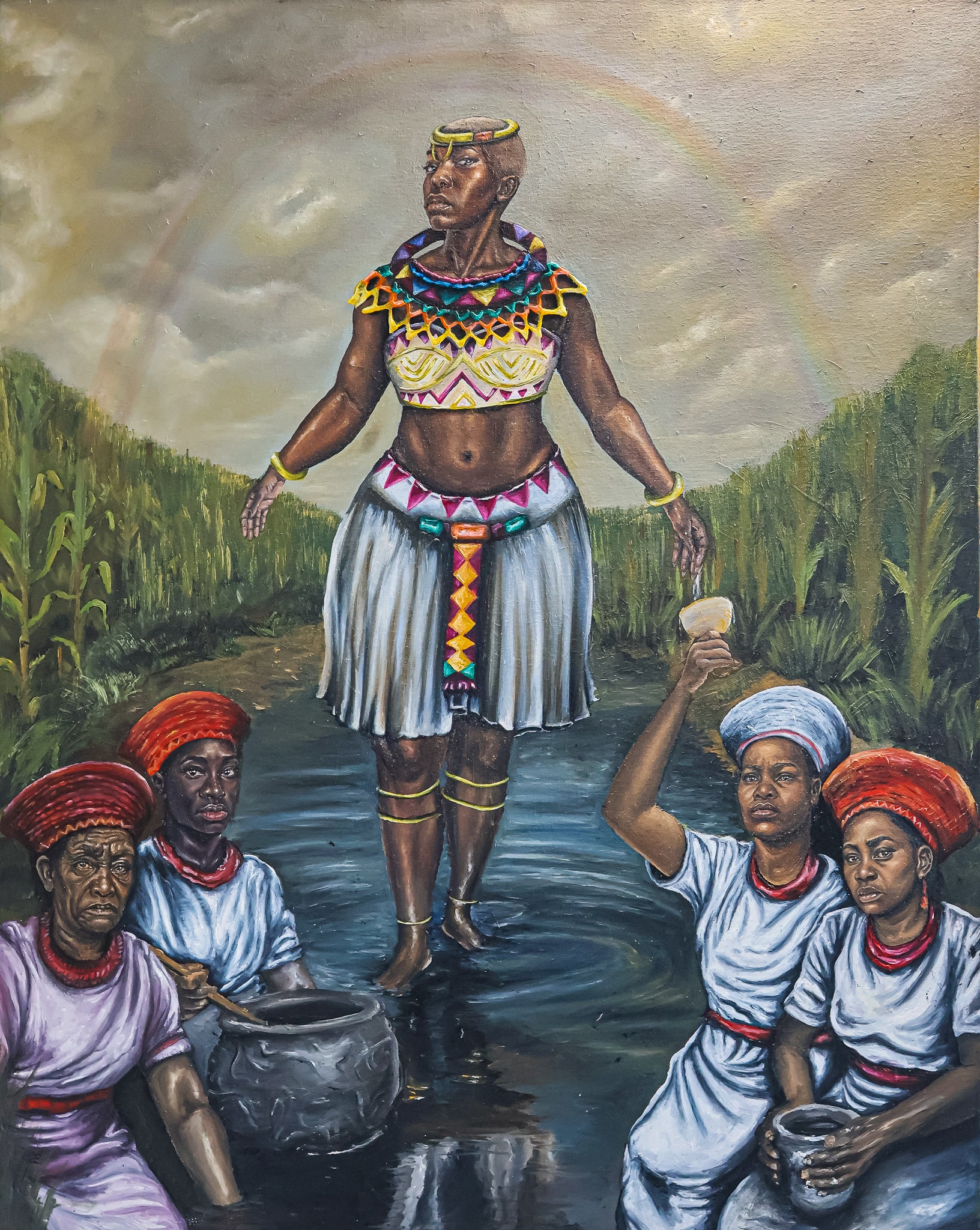 The Gift of Umqombothi, Mbaba Mwana Waresa | Exhibition Print