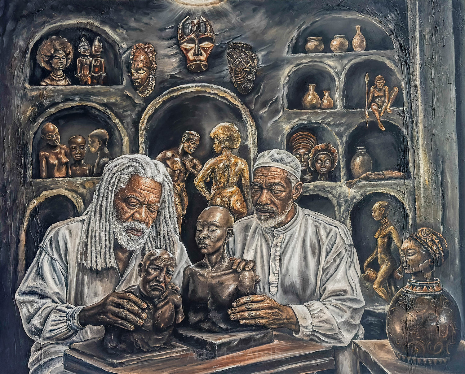 Shaped From Earth | Exhibition Print