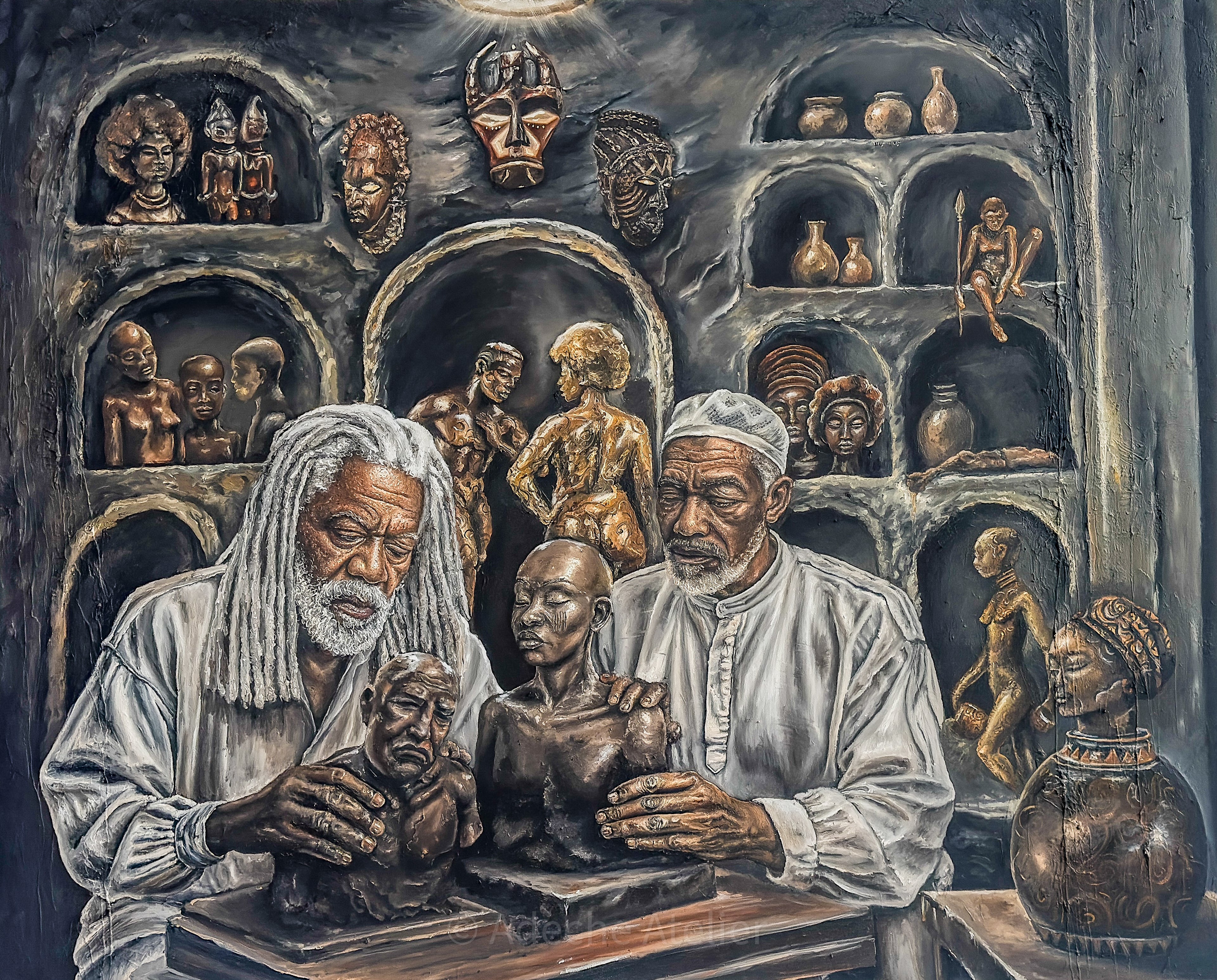 Shaped From Earth | Exhibition Print